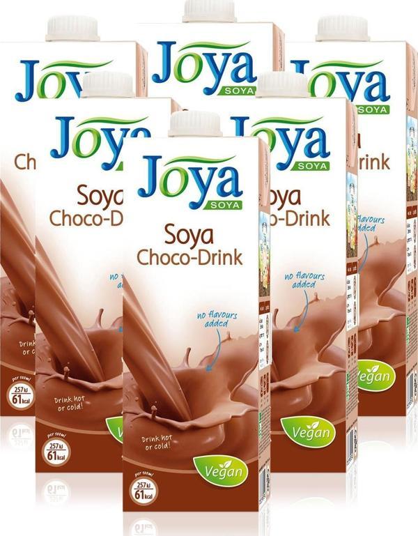 Joya Çikolatalı Soya Sütü  1 L x 6 - Image 1