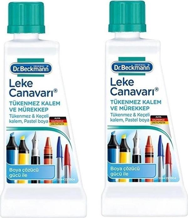 DR BECKMANN LEKE CANAVARI TÜKENMEZ KALEM MÜREKKEP  X 2 ADET - Image 1