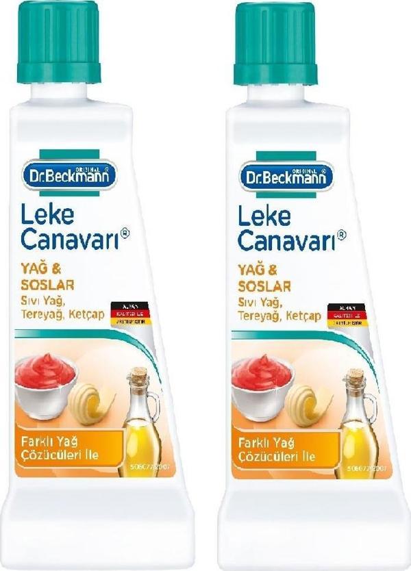 DR BECKMANN LEKE CANAVARI YAĞ VE SOSLAR (Ketçap, Sıvıyağ, Tereyağı )  X 2 ADET - Image 1