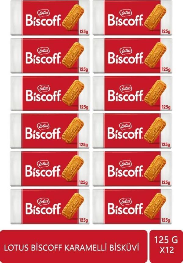 Lotus Biscoff 125 G x 12 - Image 1