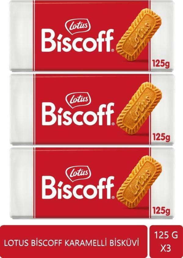 Lotus Biscoff 125 G x 3  - Image 1