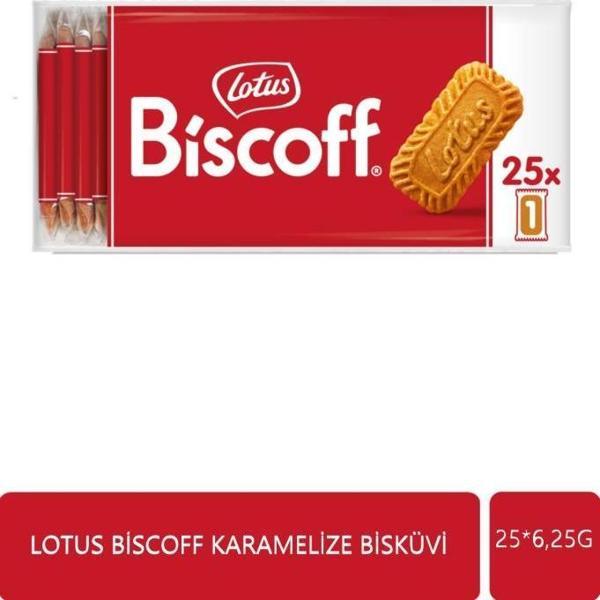 Lotus Biscoff 25*6,25 G - Image 1