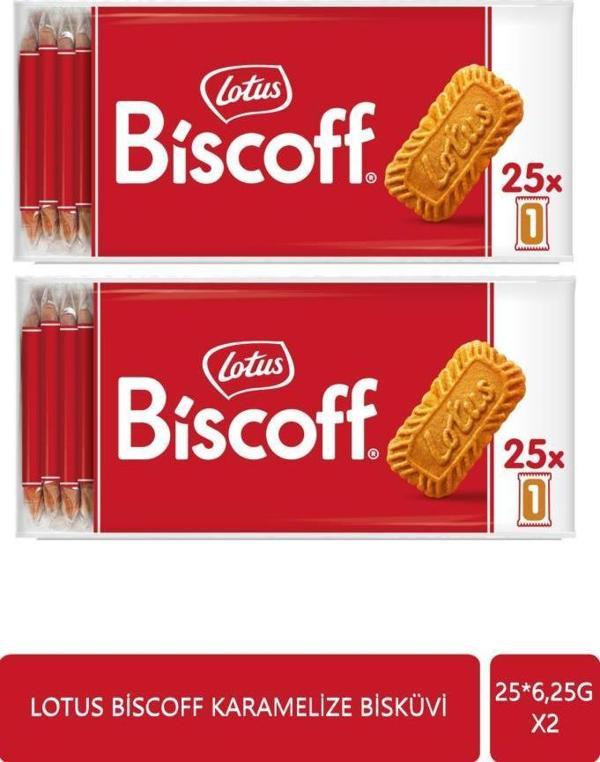 Lotus Biscoff 25*6,25 G x 2 - Image 1