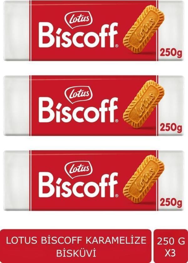 Lotus Biscoff 250 G x 3  - Image 1