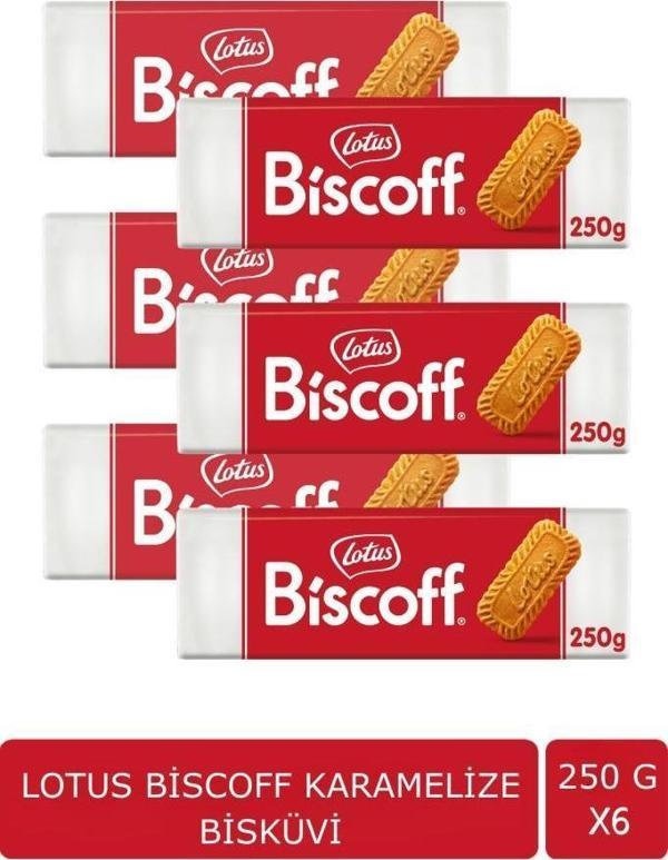Lotus Biscoff 250 G x 6  - Image 1