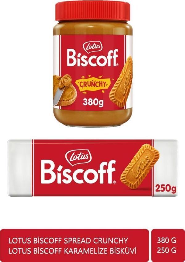 Lotus Biscoff 250gr  + Lotus Biscoff Spread Crunchy 380 gr - Image 1
