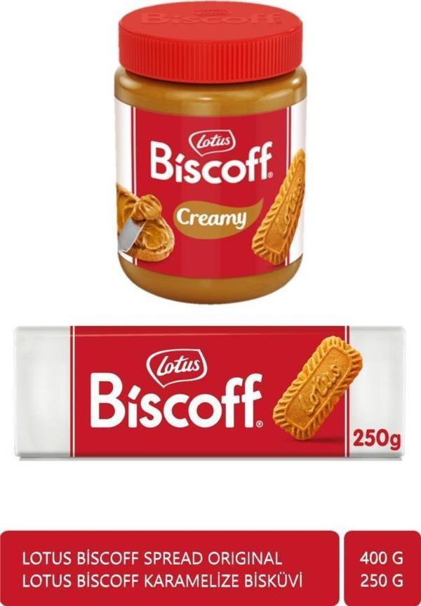 Lotus Biscoff 250gr  + Lotus Biscoff Spread Orıgınal 400 Gr - Image 1