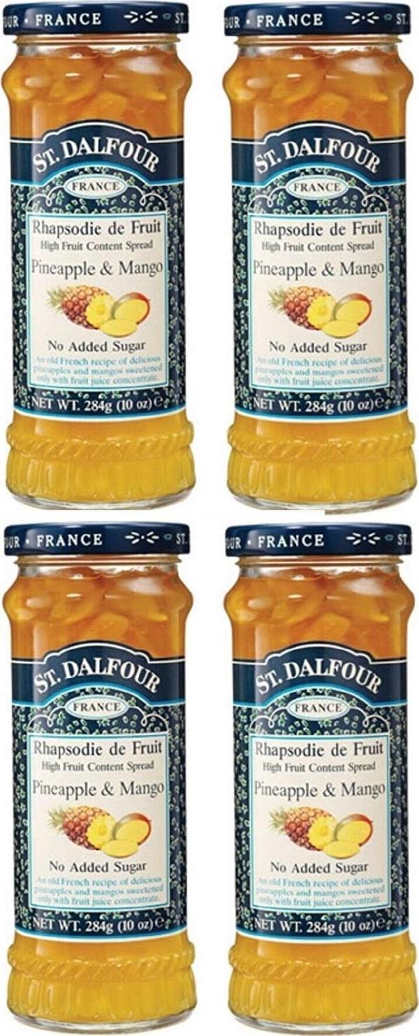 St.Dalfour Ananas&Mango Reçeli 284 G x 4 Adet - Image 1
