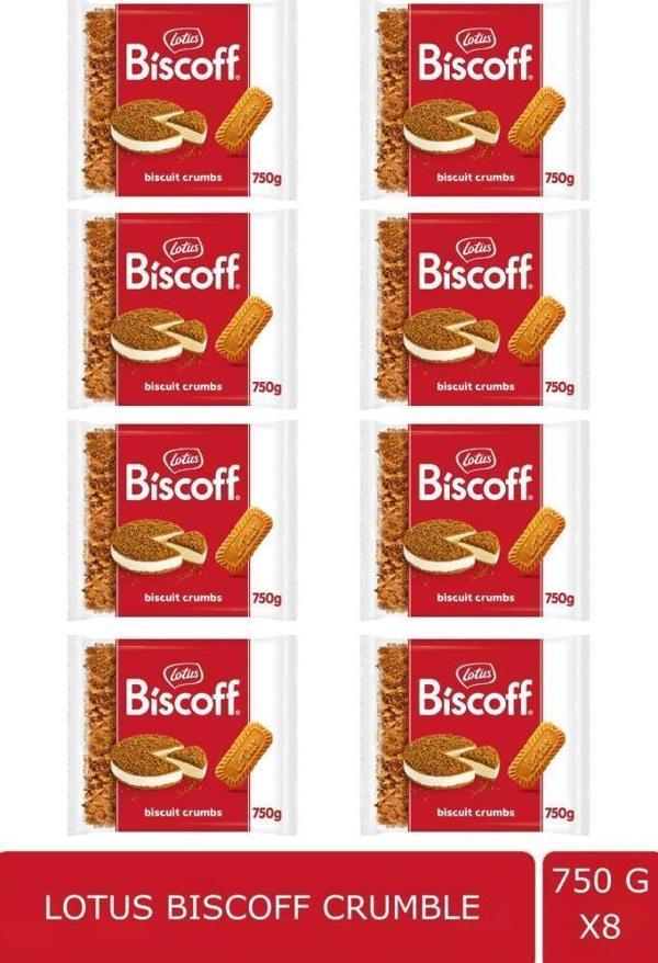 LOTUS BISCOFF CRUMBLE 750GR. X 8 ADET - Image 1