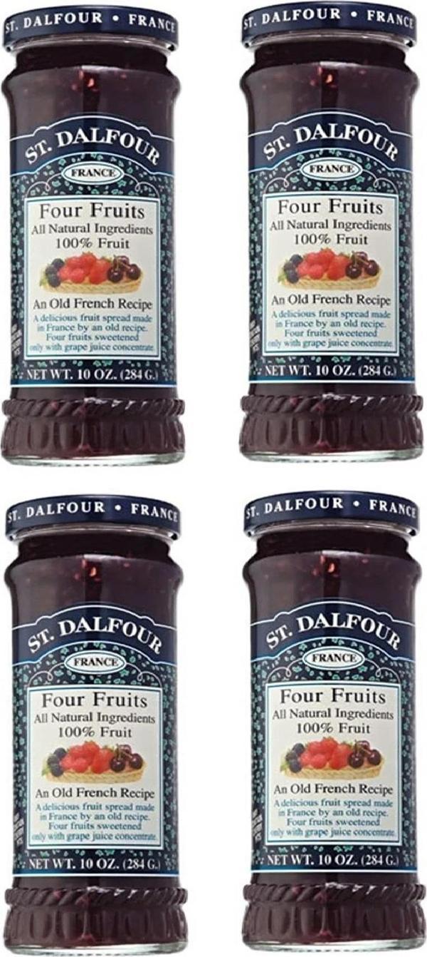 St.Dalfour Dört Meyve Reçeli 284 G x 4 Adet - Image 1