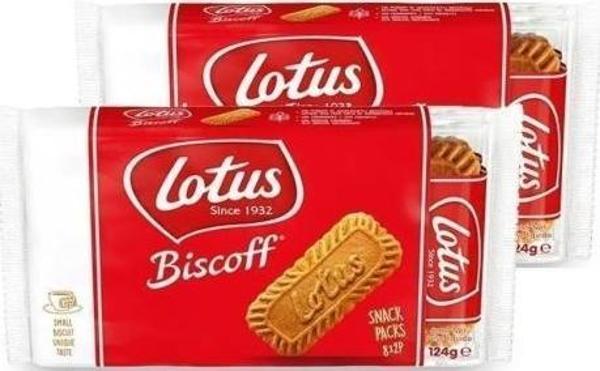 Lotus Biscoff Snack 124 G x2 - Image 1