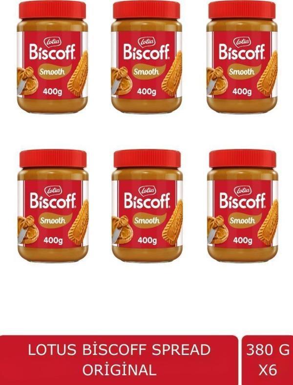Lotus Biscoff Spread Original 400 Gr X 6 - Image 1