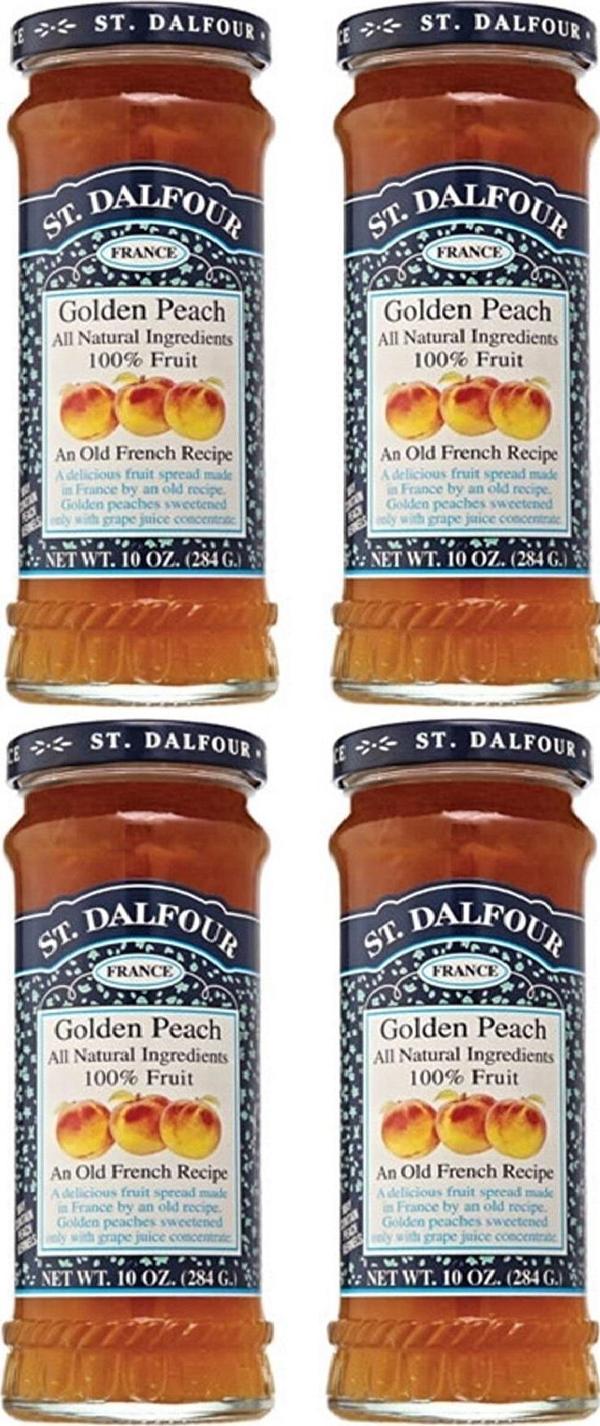 St.Dalfour Şeftali Reçeli 284 G x 4 Adet - Image 1