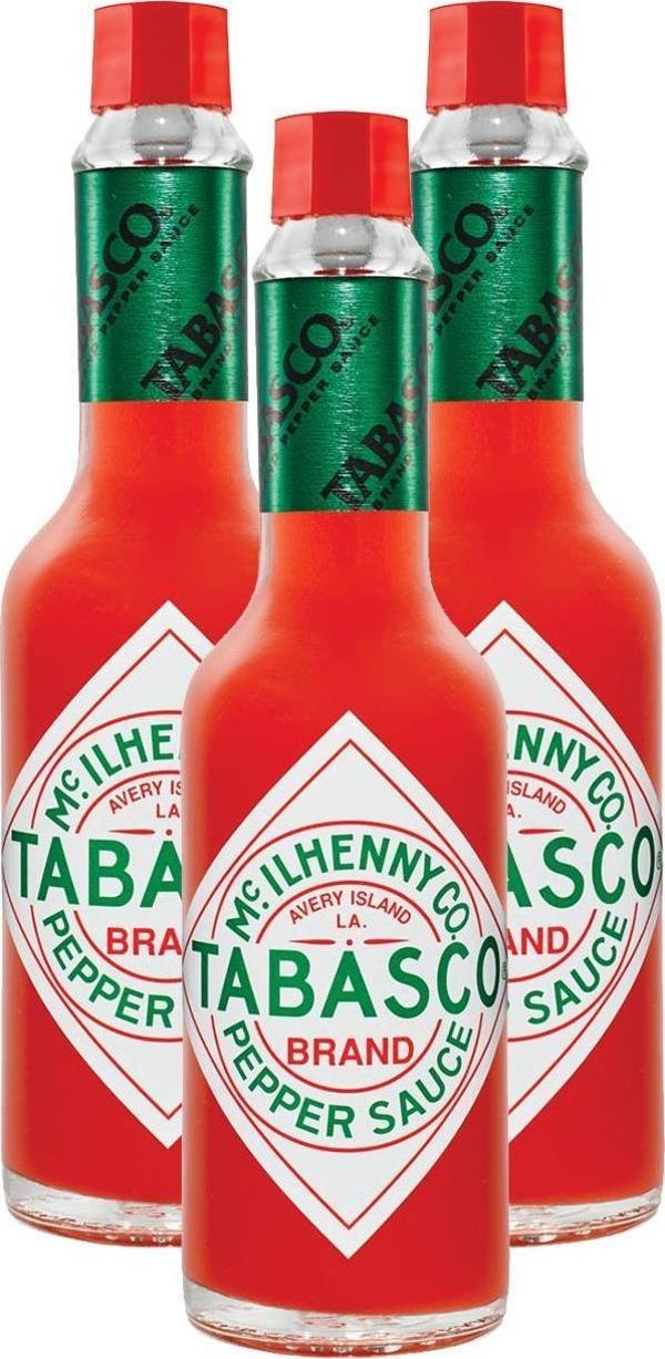 Tabasco Red Pepper Sos 60Ml x 3 - Image 1