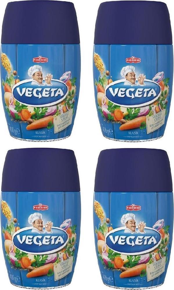 VEGETA CAM KAVANOZ KLASİK ÇEŞNİ 400GR. X 4 ADET - Image 1