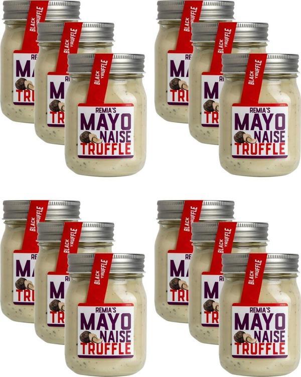 REMİA İTALYAN SİYAH TRÜFLÜ MAYONEZ 220 ML X 12 ADET - Image 1