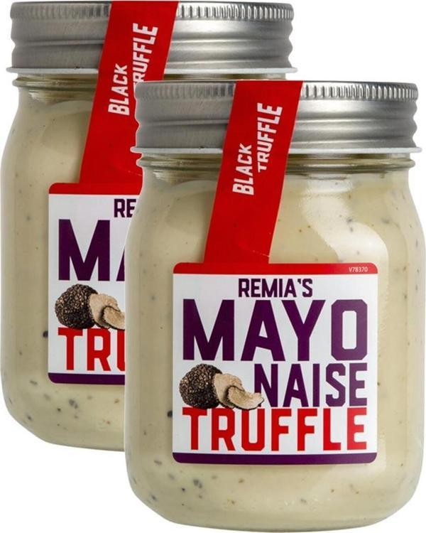 REMİA İTALYAN SİYAH TRÜFLÜ MAYONEZ 220 ML X 2 ADET - Image 1