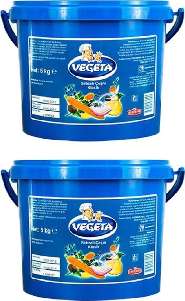 VEGETA KLASİK ÇEŞNİ 5 KG. X 2 ADET - Image 1