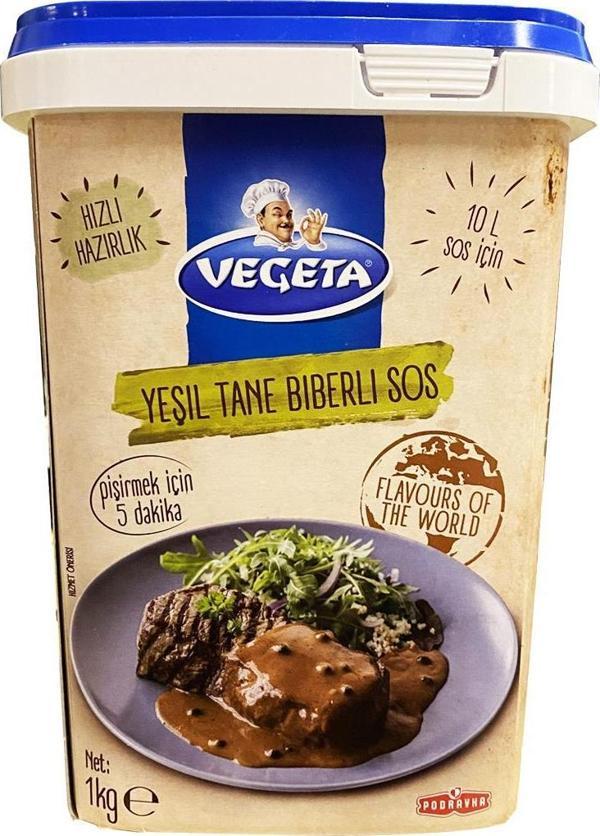 Vegeta Yeşil Tanebiberli Sos 1 KG - Image 1