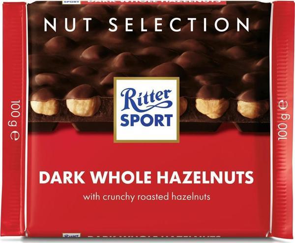 Ritter Dark Whole Hazelnuts 100 G - Image 1