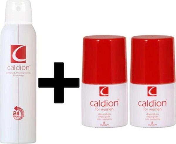 Caldion Caldıon Deo Bayan 150 Ml + Caldıon Roll'On 50 Ml (2 Adet) - Image 1