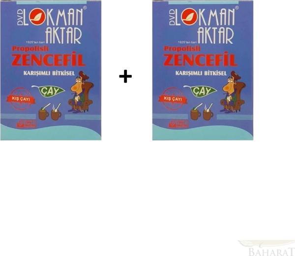 Lokman Aktar Propolisli Zencefil Karışımlı Bitkisel Çay 2 x 100 G - Image 1