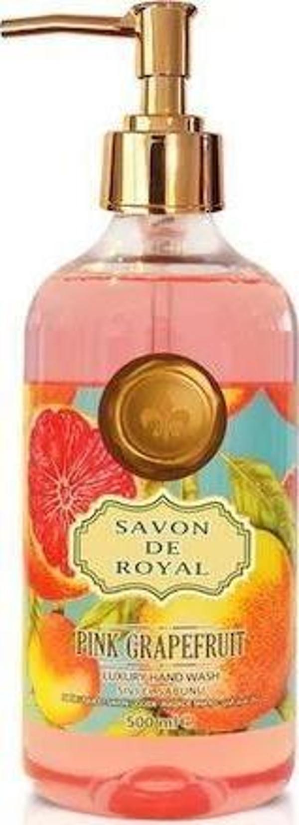 Savon De Royal Tropical Sıvı El Sabunu 500 Ml Pembe Greyfurt - Image 1