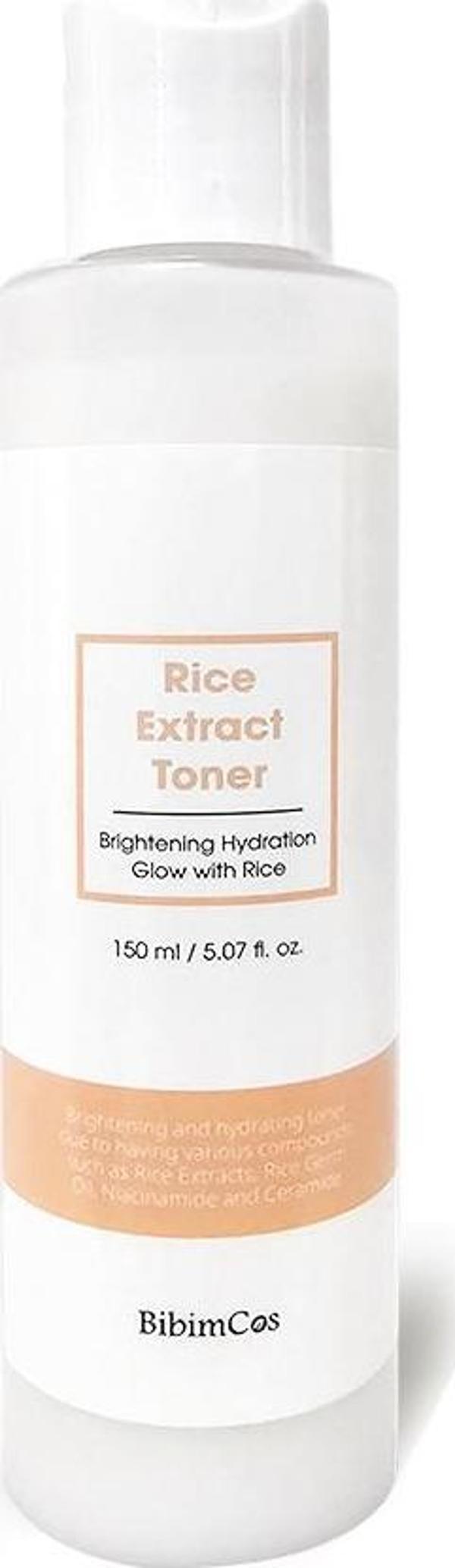 Bibimcos Rice Extract Toner 150ml - Image 1