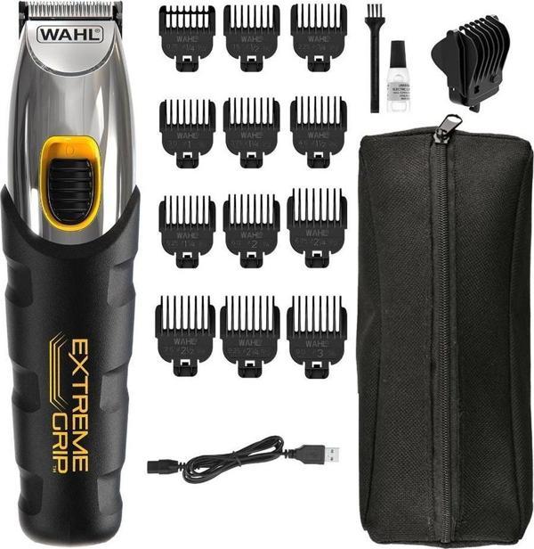 Wahl 9398 Extreme Grip Beard 12 Kılavuz Taraklı Şarjlı Sakal Kesme Makinesi 09893-0440 - Image 1