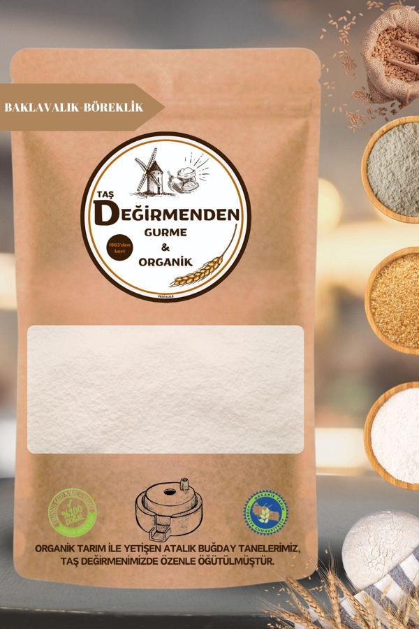 Taş Değirmenden Gurme & Organik Organik Atalık Çok Amaçlı Un - Baklavalık/Böreklik - 1 Kilo - Image 1