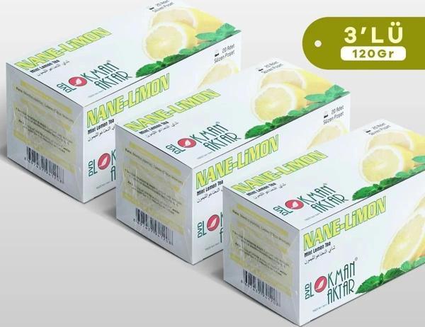 Nane-Limon Çayı 20 'Li Süzen Poşet 3lü set - Image 1