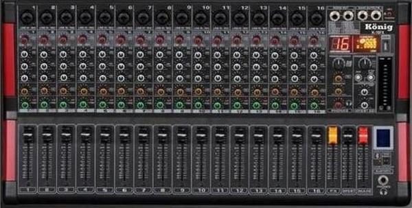 König K-16FX 16 Kanal Deck Mixer - Image 1