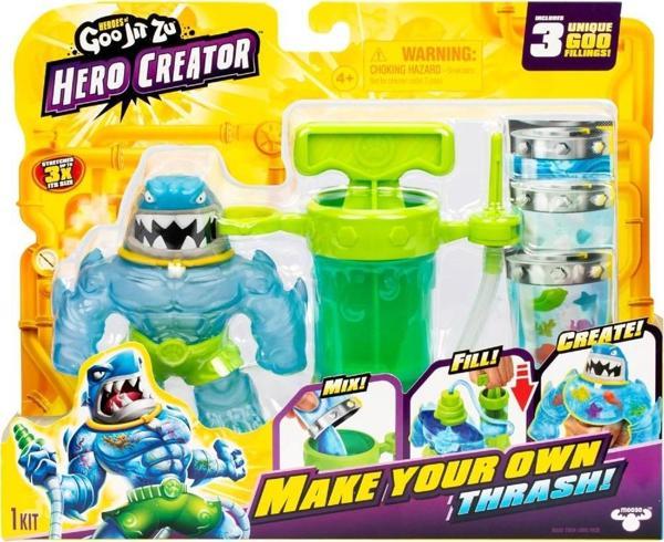 Heroes of Goo Jit Zu Stretch Figür Yapma Seti Thrash - Image 1