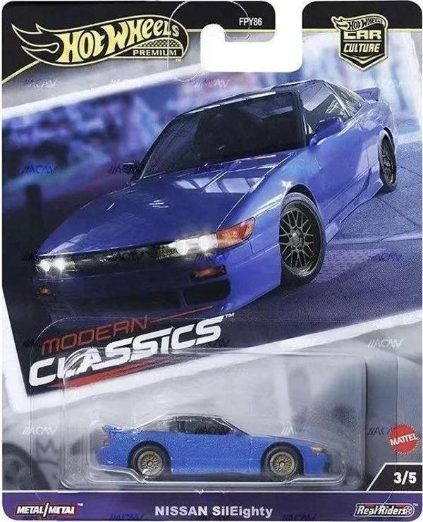 Hot Wheels Premium Nissan Sileighty 180SX Silvia (1/64) Modern Classics - Image 1
