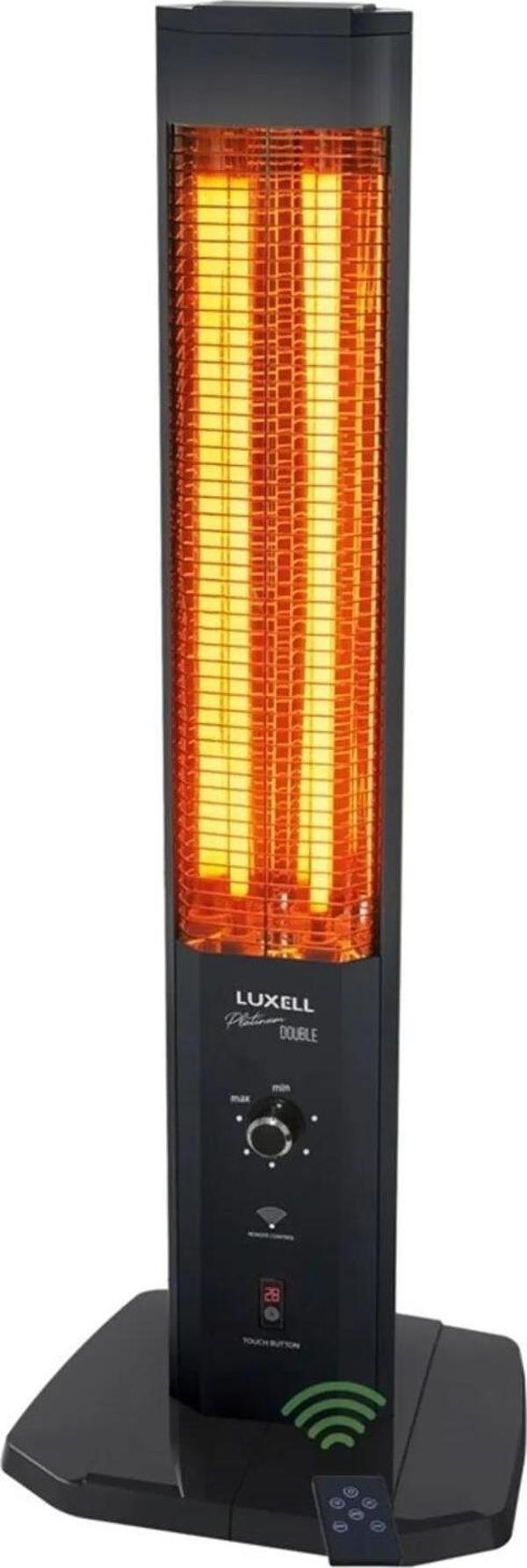 Luxell Mhr-1800 Çift Flament 1800 Watt Uzaktan Kumandalı Kule Tipi Isıtıcı - Image 1