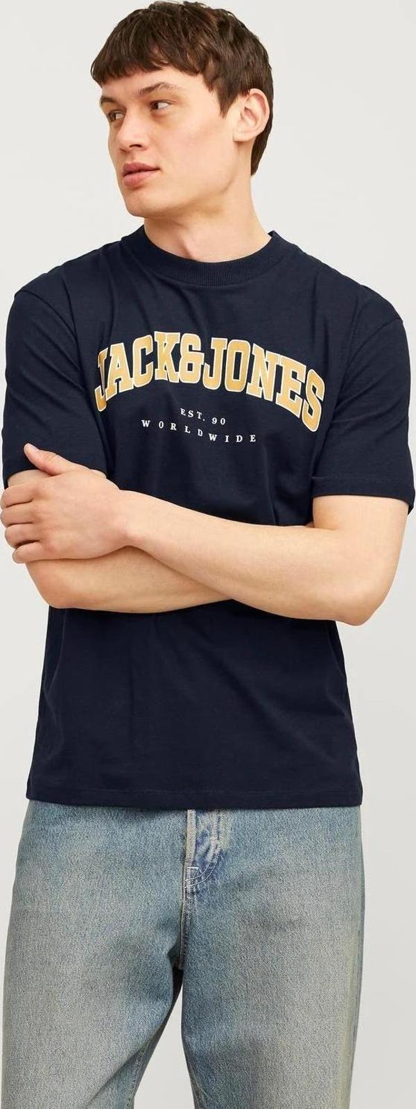 Jack&Jones Jjecaleb Erkek T-shirt 12257579 - Image 1