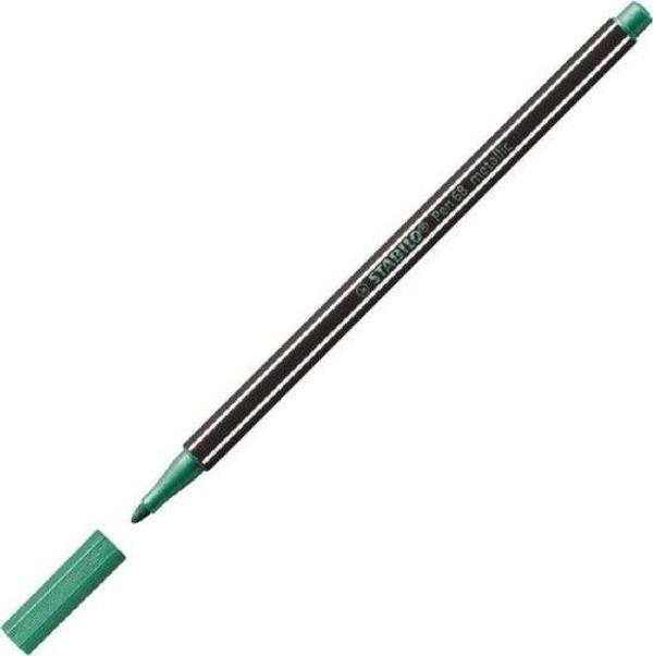 STABILO Pen 68 Metalik Yeşil - Image 1