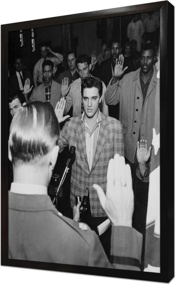 Tablosan Elvis Presley Çerçeveli Mdf Tablo - Image 1