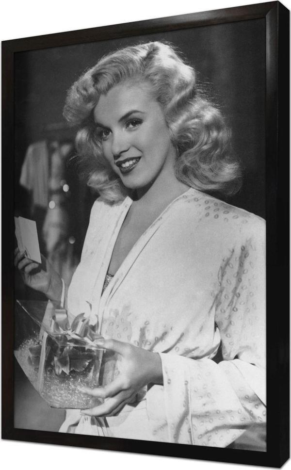 Tablosan Marilyn Monroe Doğum Gününden Çerçeveli Mdf Tablo - Image 1