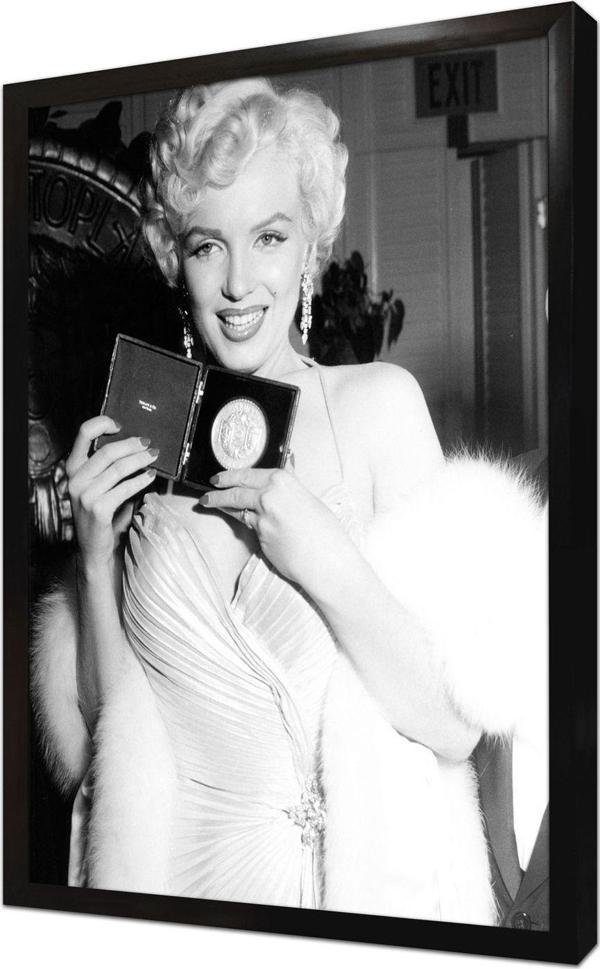 Tablosan Marilyn Monroe Çerçeveli Mdf Tablo - Image 1