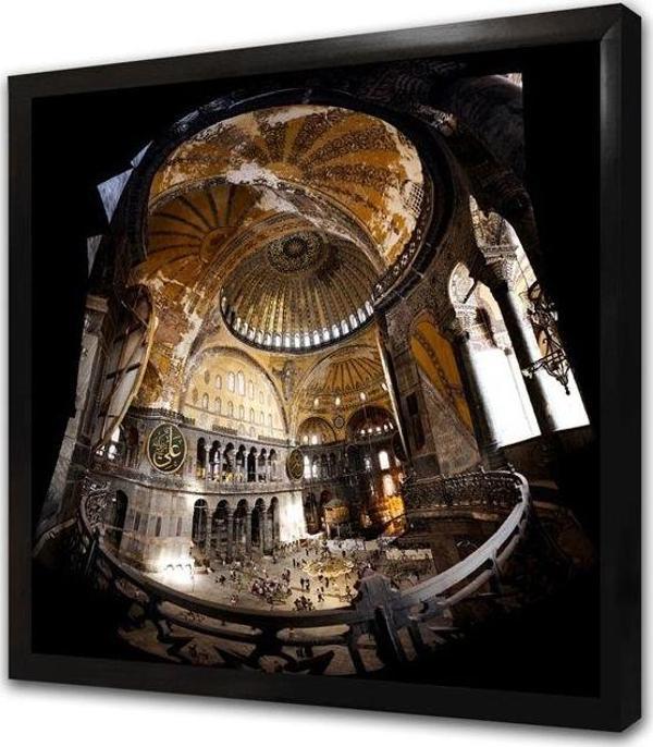 Tablosan Istanbul Ayasofya Müzesi Çerçeveli Mdf Tablo - Image 1