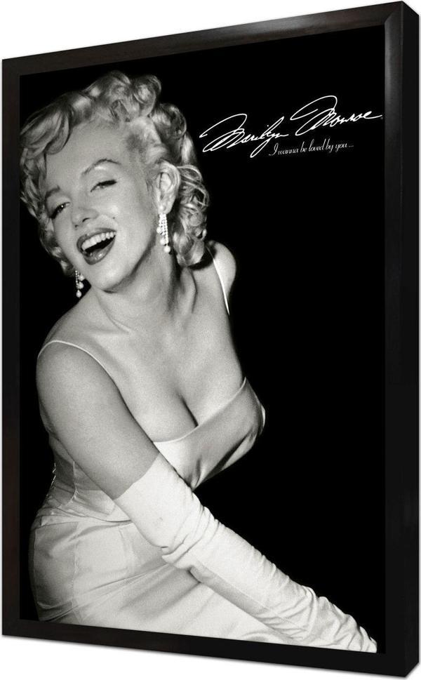 Tablosan Marilyn Monroe Çerçeveli Mdf Tablo - Image 1