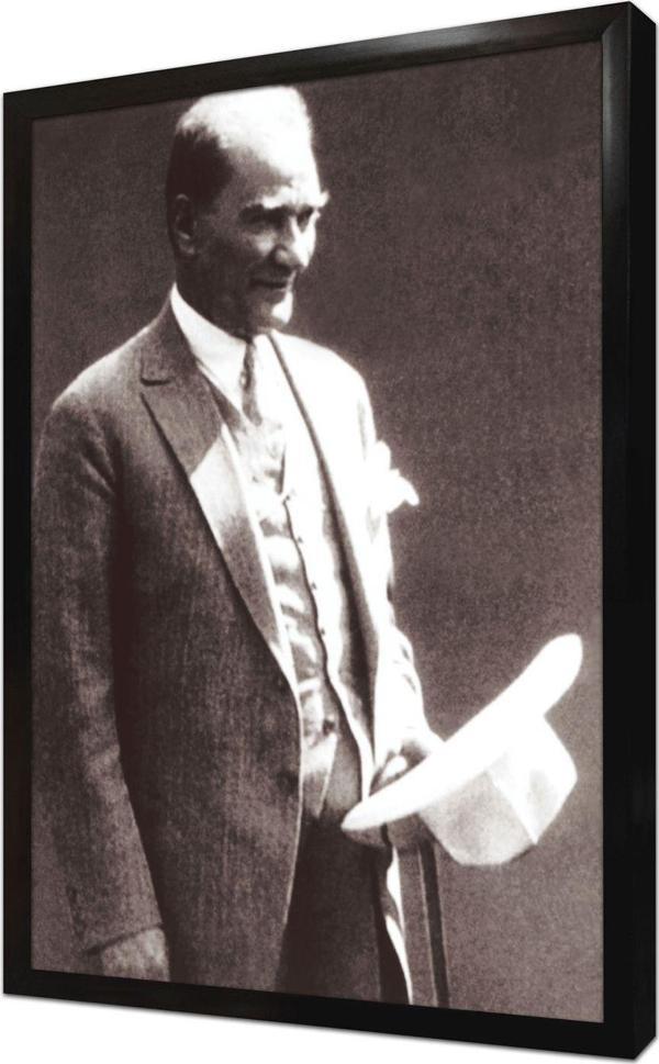 Tablosan Atatürk Çerçeveli Mdf Tablo - Image 1