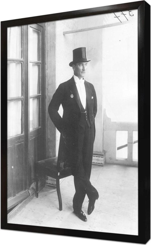 Tablosan Atatürk Çerçeveli Mdf Tablo - Image 1