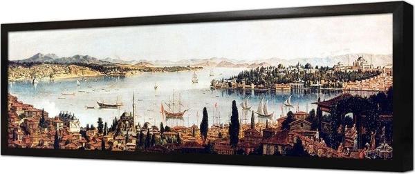 Tablosan Istanbul Panorama Çerçeveli Mdf Tablo - Image 1