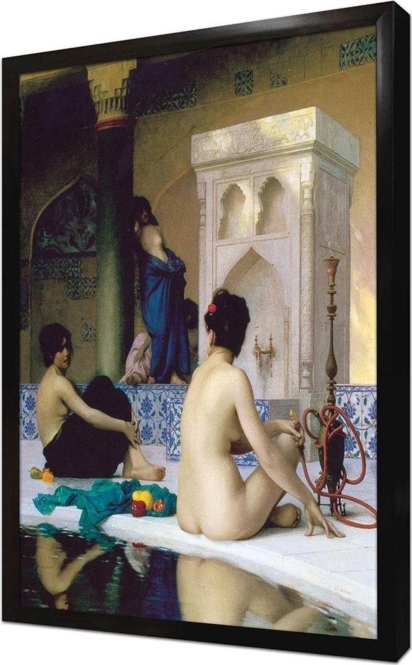 Tablosan After The Bath Painting Çerçeveli Mdf Tablo - Image 1