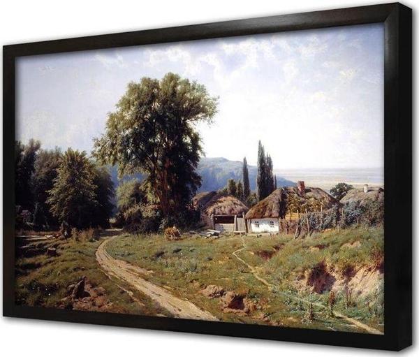 Tablosan Köy Çerçeveli Mdf Tablo - Image 1