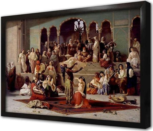 Tablosan Harem Dansı Çerçeveli Mdf Tablo - Image 1