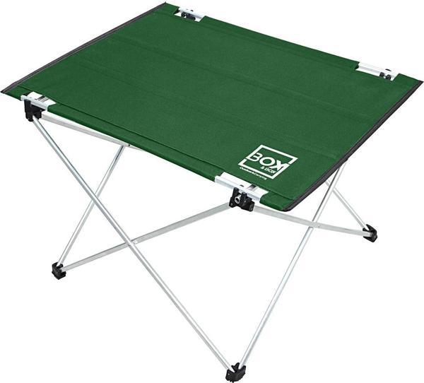 Box&Box Küçük Boy Katlanabilir Kumaş Kamp ve Piknik Masası, Yeşil,  57 x 43 x 38 cm - Image 1