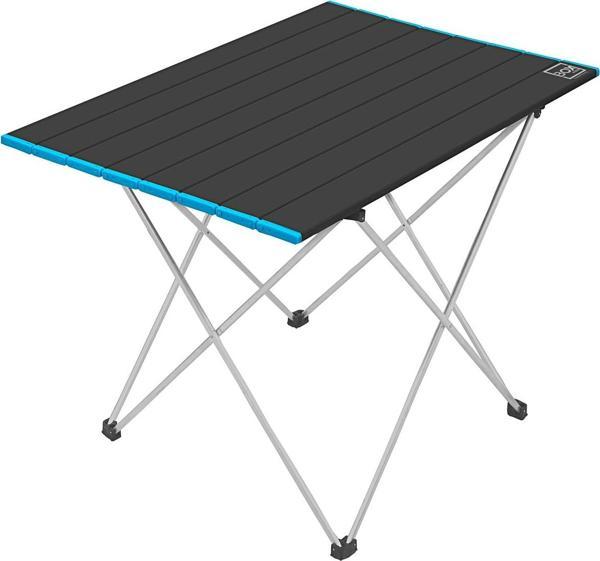 Box&Box Katlanabilir Alüminyum Kamp ve Piknik Masası, Siyah, Geniş Model, 66 x 47 x 51 cm - Image 1